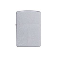 Зажигалка ZIPPO Classic с покрытием Satin Chrome™, латунь/сталь, серебристая, матовая, 38x13x57 мм