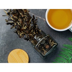 Чай белый, серия "Ceremony", Бай Му Дань (белый пион), стеклянная банка