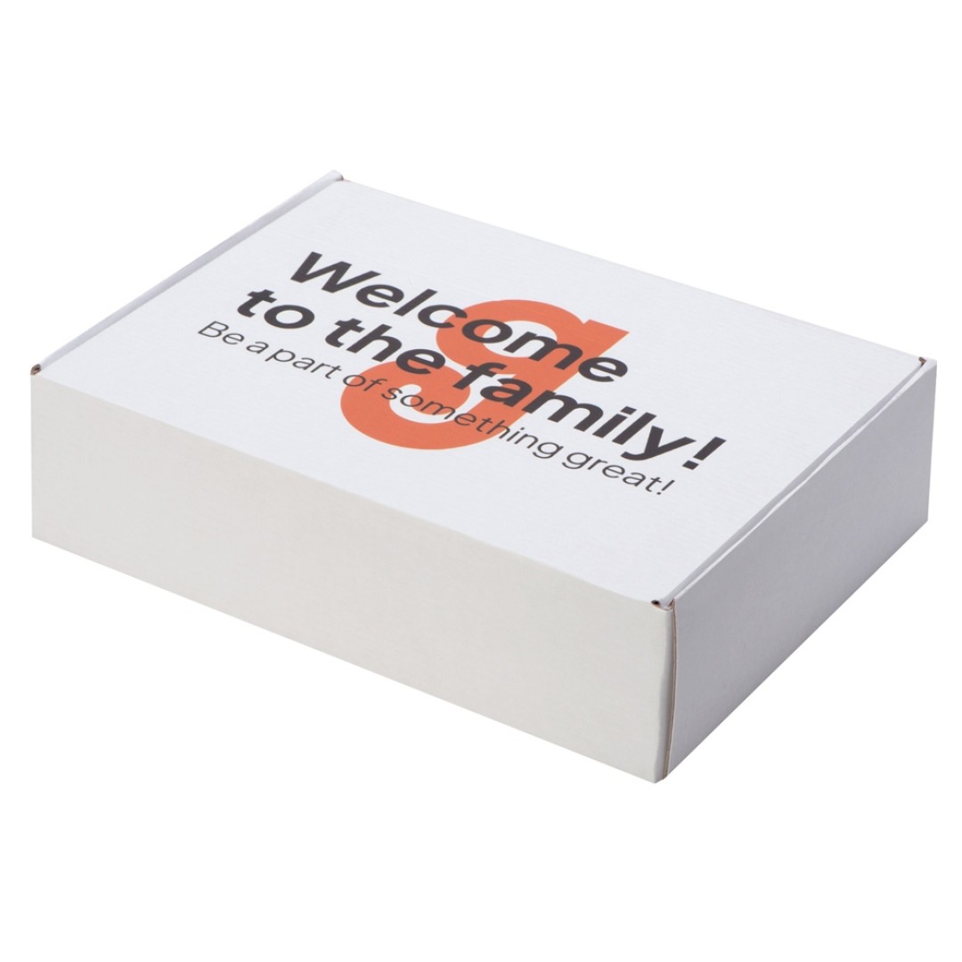 Коробка подарочная «Zand» M, белый (уф на вылет)