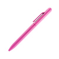 Ручка пластиковая шариковая FAMILY SOFIA, soft touch (Розовый)