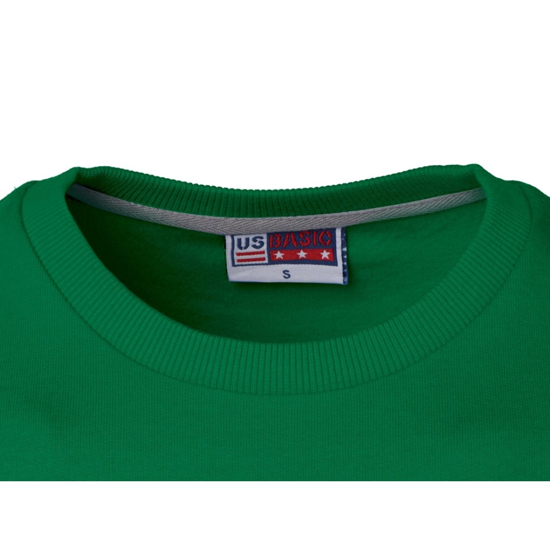 Свитшот "Motion" унисекс с начесом, зелёный