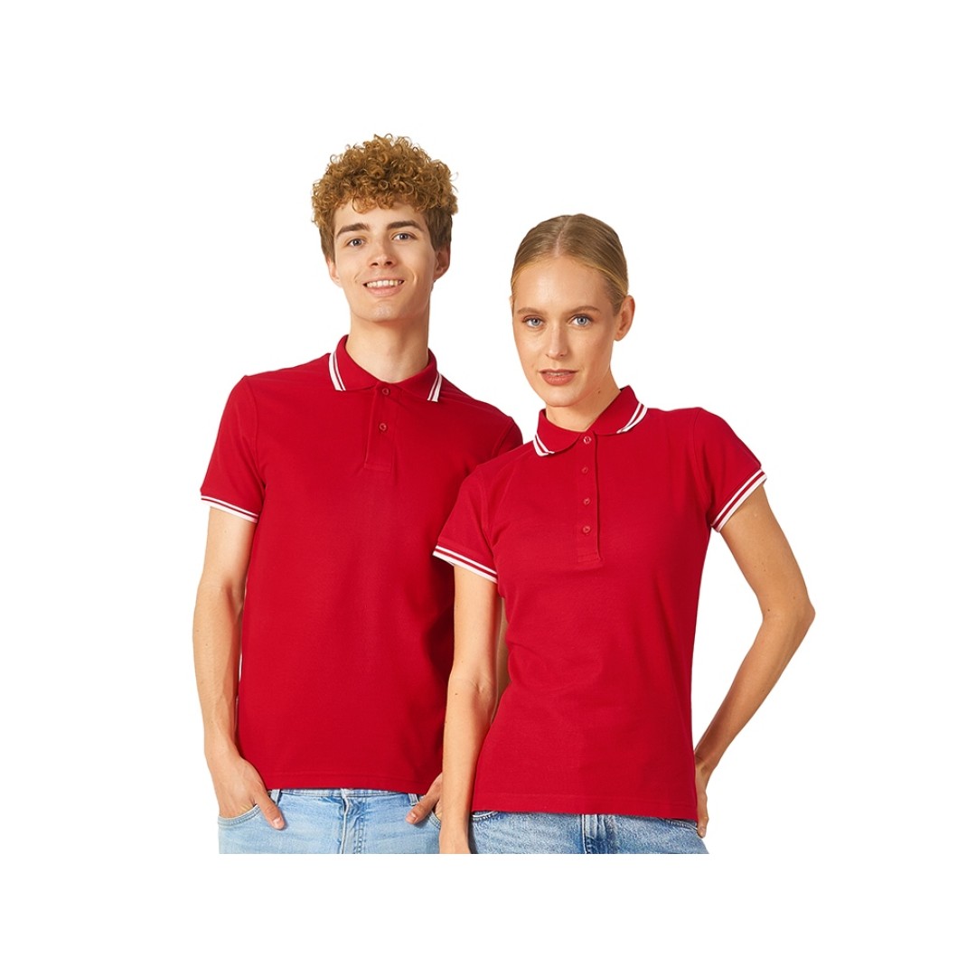 Рубашка поло "Erie" мужская, красный