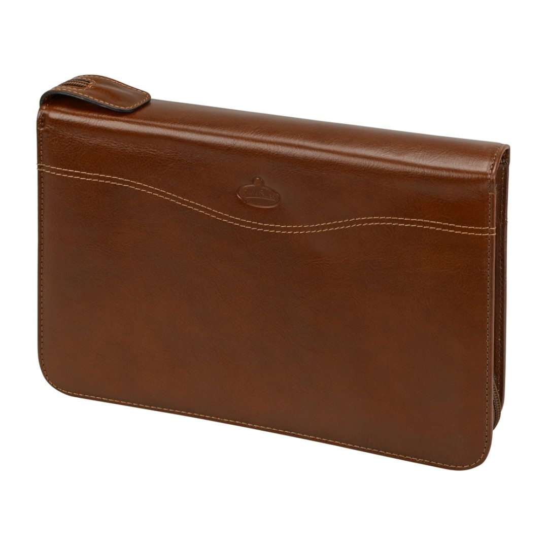 Папка на молнии «Первое лицо» Giulio Barсa, коричневый