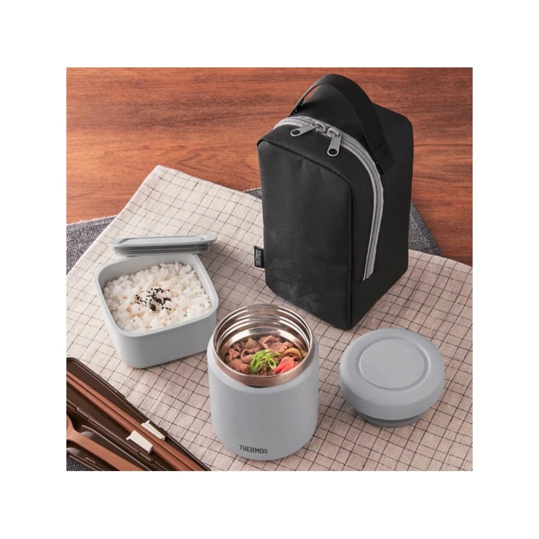 Ланч-набор тм THERMOS JBY-801 BKGY 0,8L