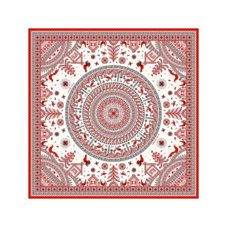 Платок "Мезенская роспись"