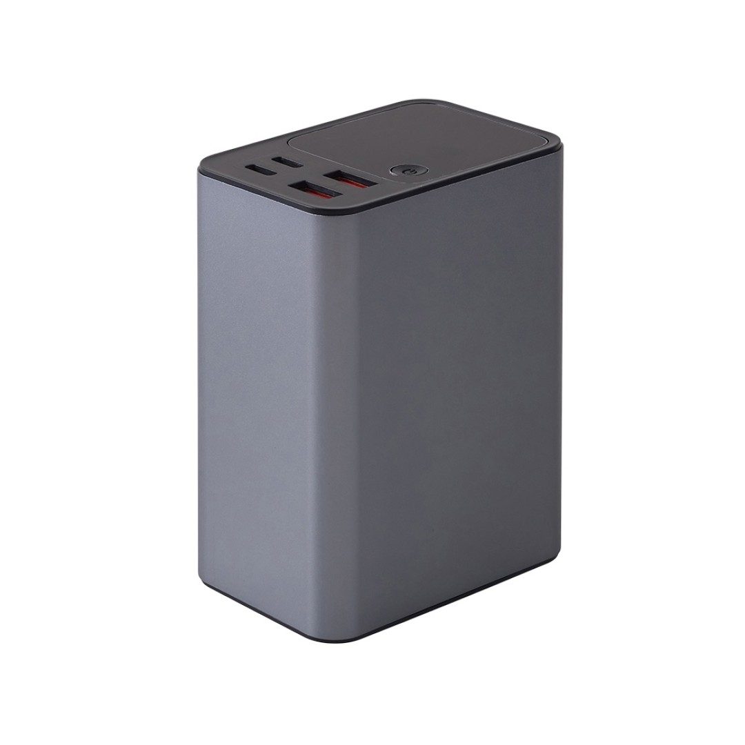 Внешний аккумулятор для ноутбуков «EpIQ», 100 Вт, 30000 mAh, темно-серый