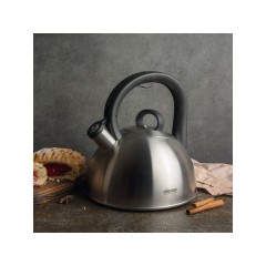 Чайник со свистком, 2,5 л, NADOBA, серия MARIKA