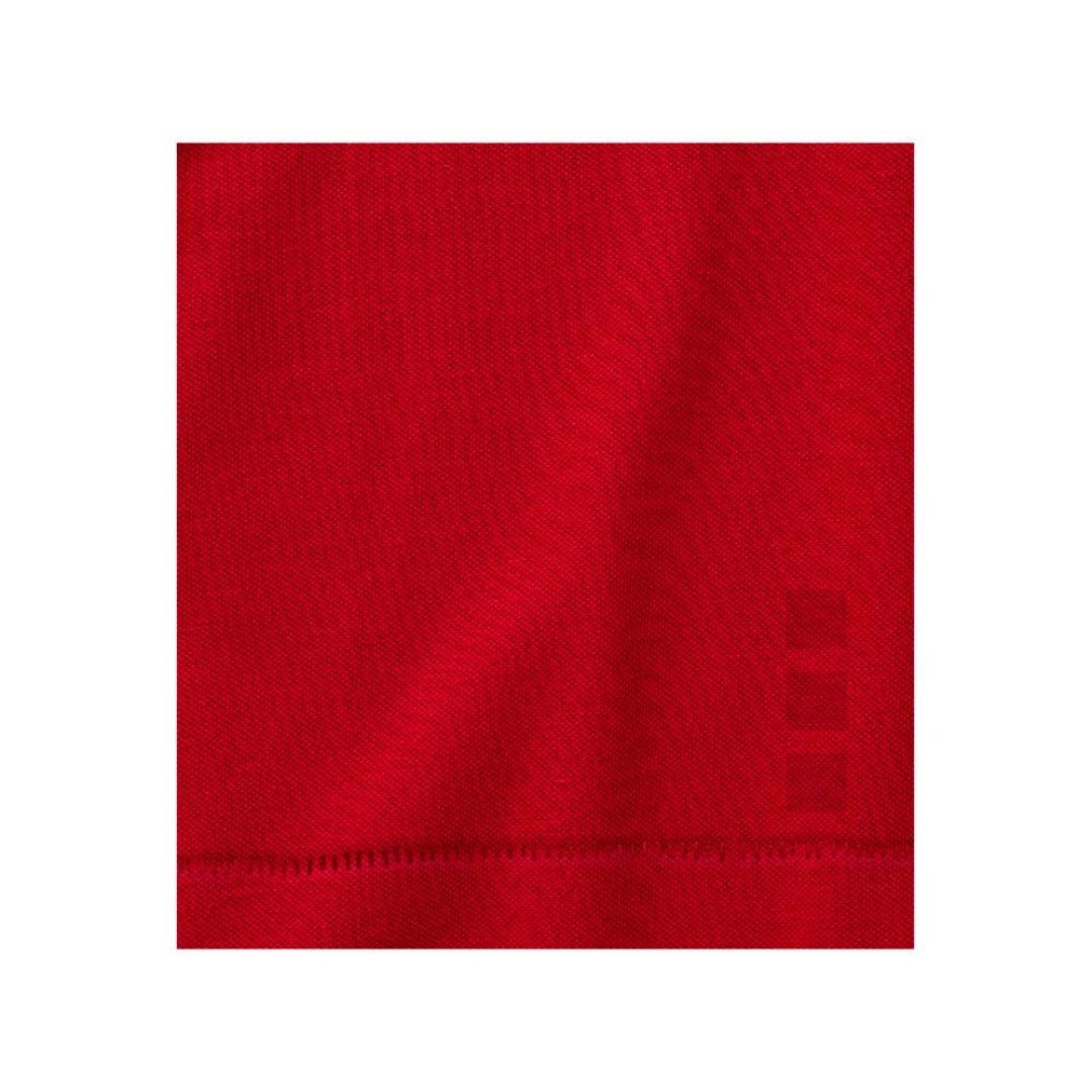 Calgary женская футболка-поло с коротким рукавом, красный