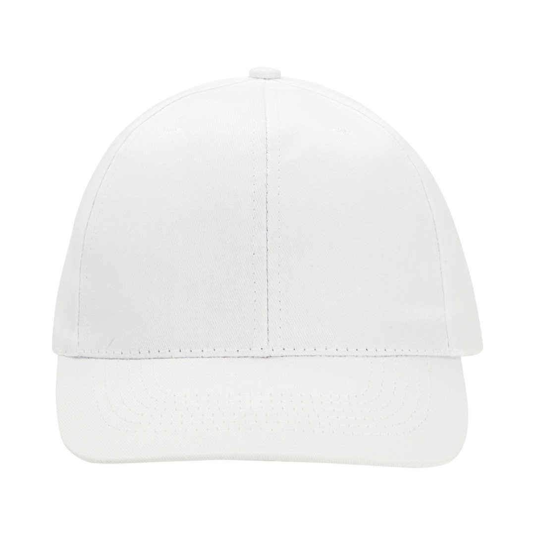 Бейсболка "Detroit" 6-ти панельная, белый