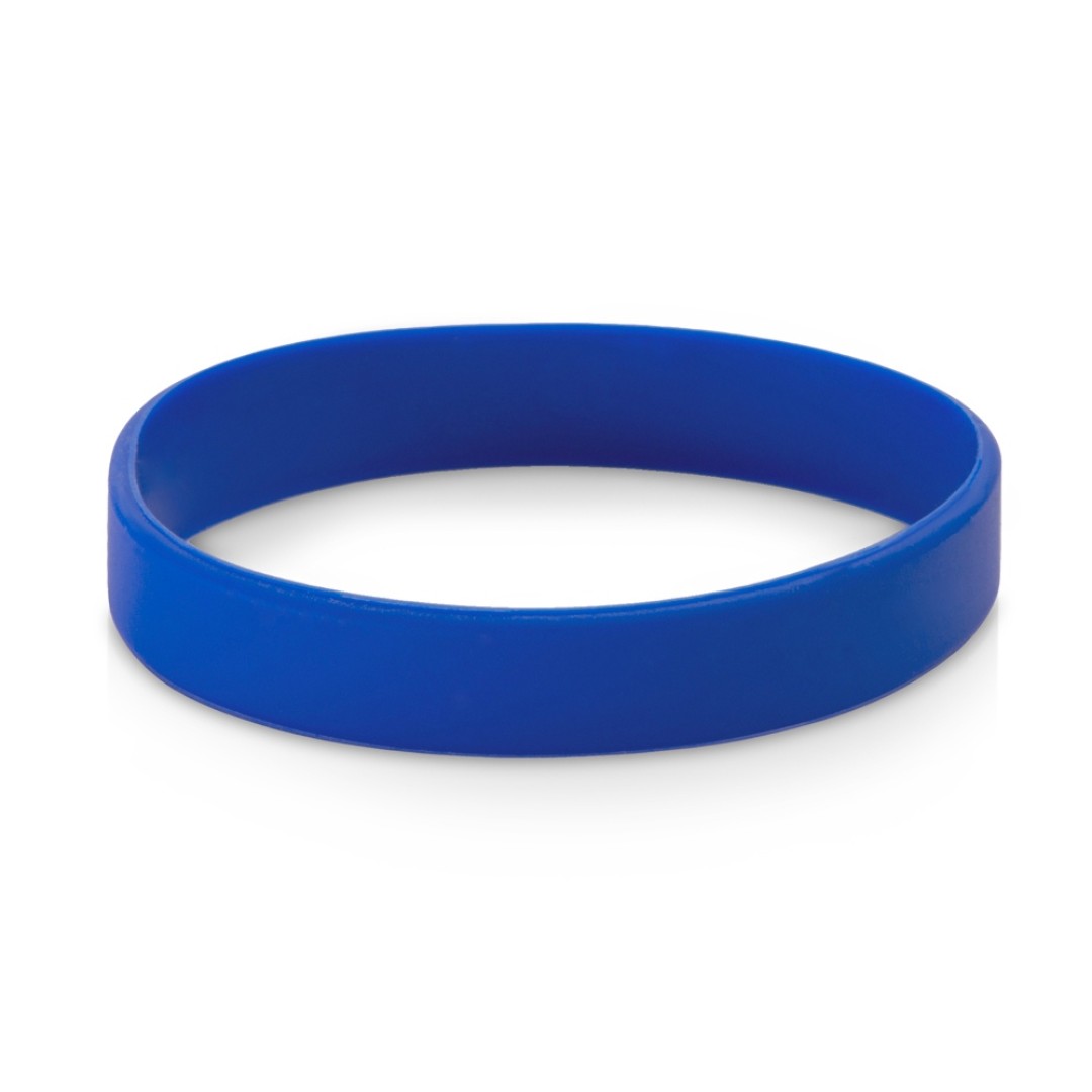 Силиконовый браслет "Forest" 202*12 мм, синий