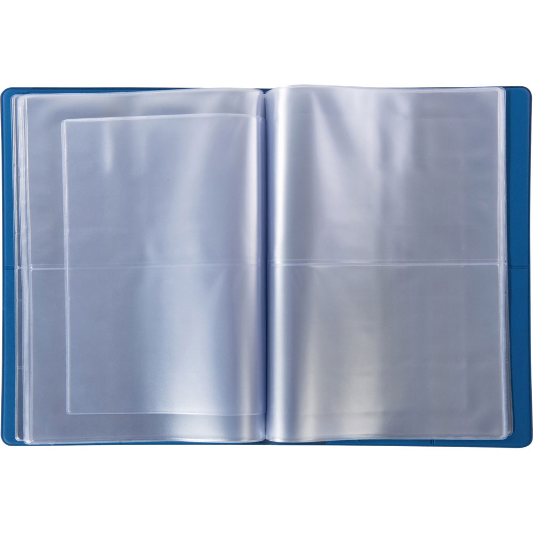 Органайзер Favor 2.0 для семейных документов на 4 комплекта документов, формат А4, синий