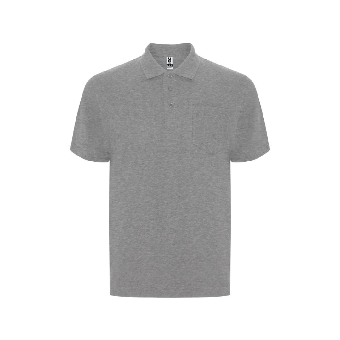 Рубашка поло "Centauro Premium" мужская, серый меланж
