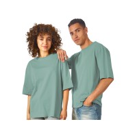 Футболка оверсайз «Liyon» унисекс, пыльно-бирюзовый