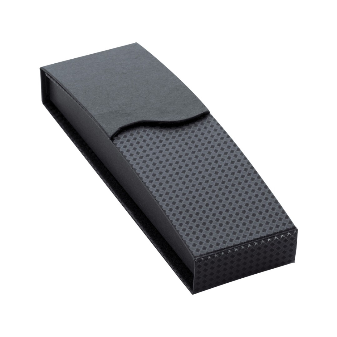 Чехол с магнитным замком "ETUI" в черном цвете для одной письменной принадлежности