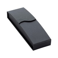 Чехол с магнитным замком "ETUI" в черном цвете для одной письменной принадлежности