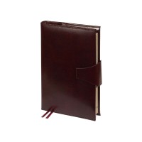 Ежедневник полудатированный А5 "Windsor", коричневый