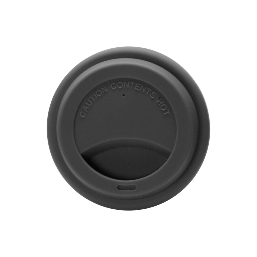 Фарфоровая кружка с двойными стенками "Toronto", 300 мл, серый