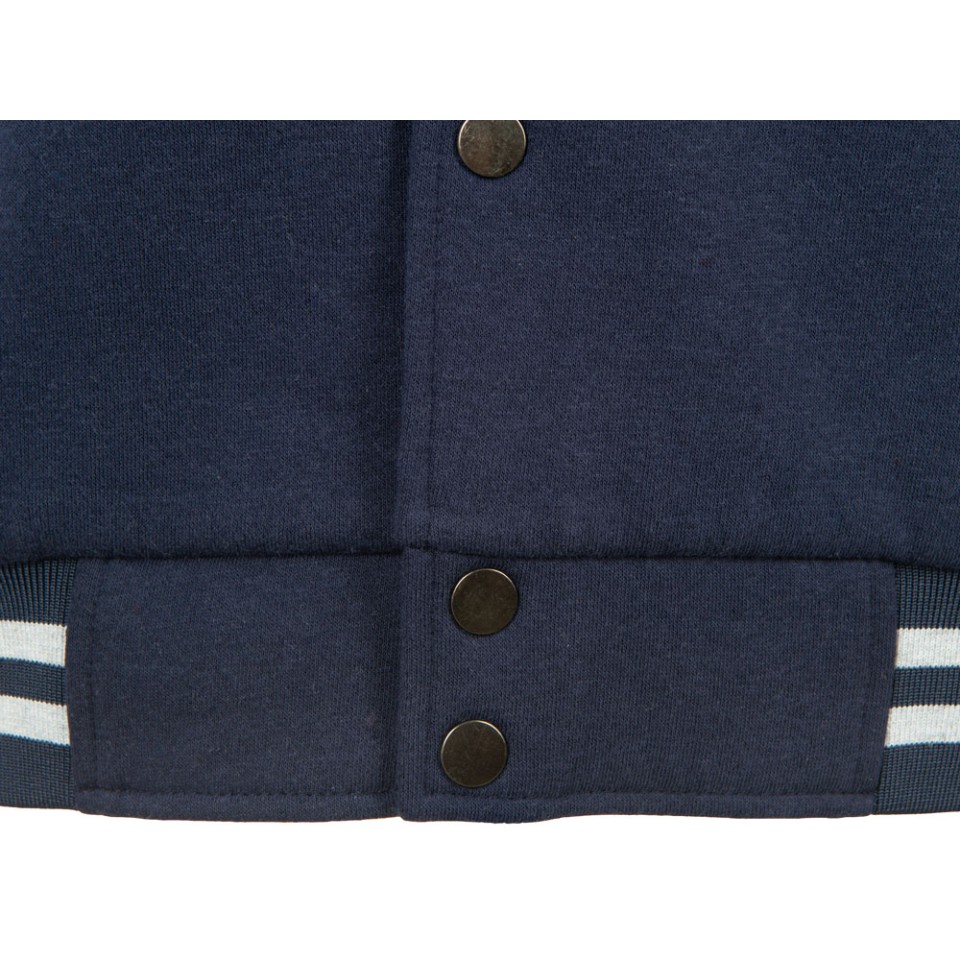 Бомбер «Oxford», темно-синий/серый меланж, унисекс