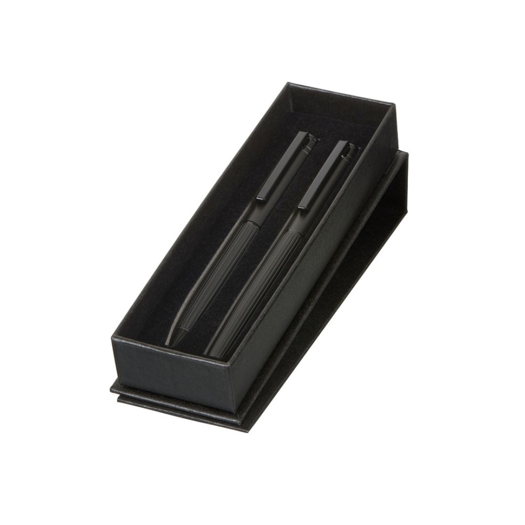 Футляр для 2 ручек с ложементом "In case", черный