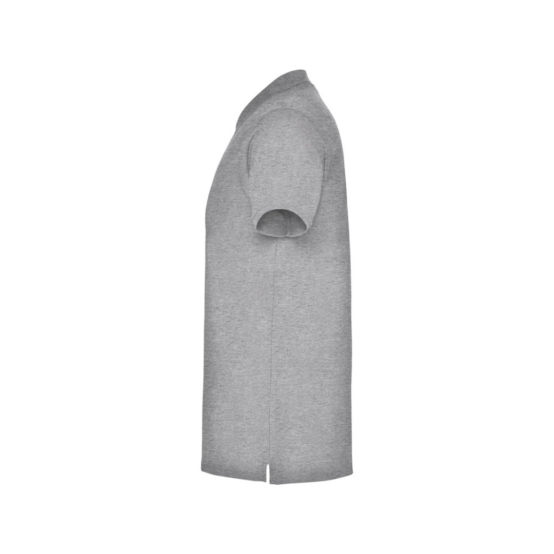 Рубашка поло "Star" мужская, серый меланж