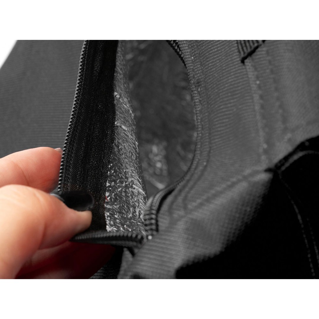 Складной уличный стул из полиэстера KOVAL, черный