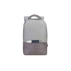 RIVACASE 7562 grey/mocha рюкзак для ноутбука 15.6", серый/кофейный