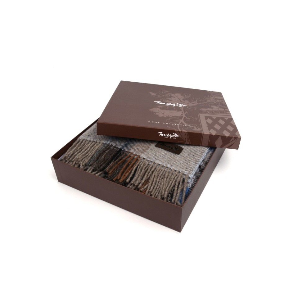 Плед MARZOTTO NORVEGIA 4090, серый