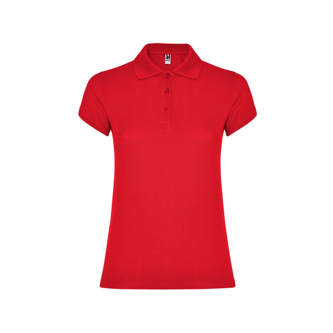 Рубашка поло "Star" женская, красный