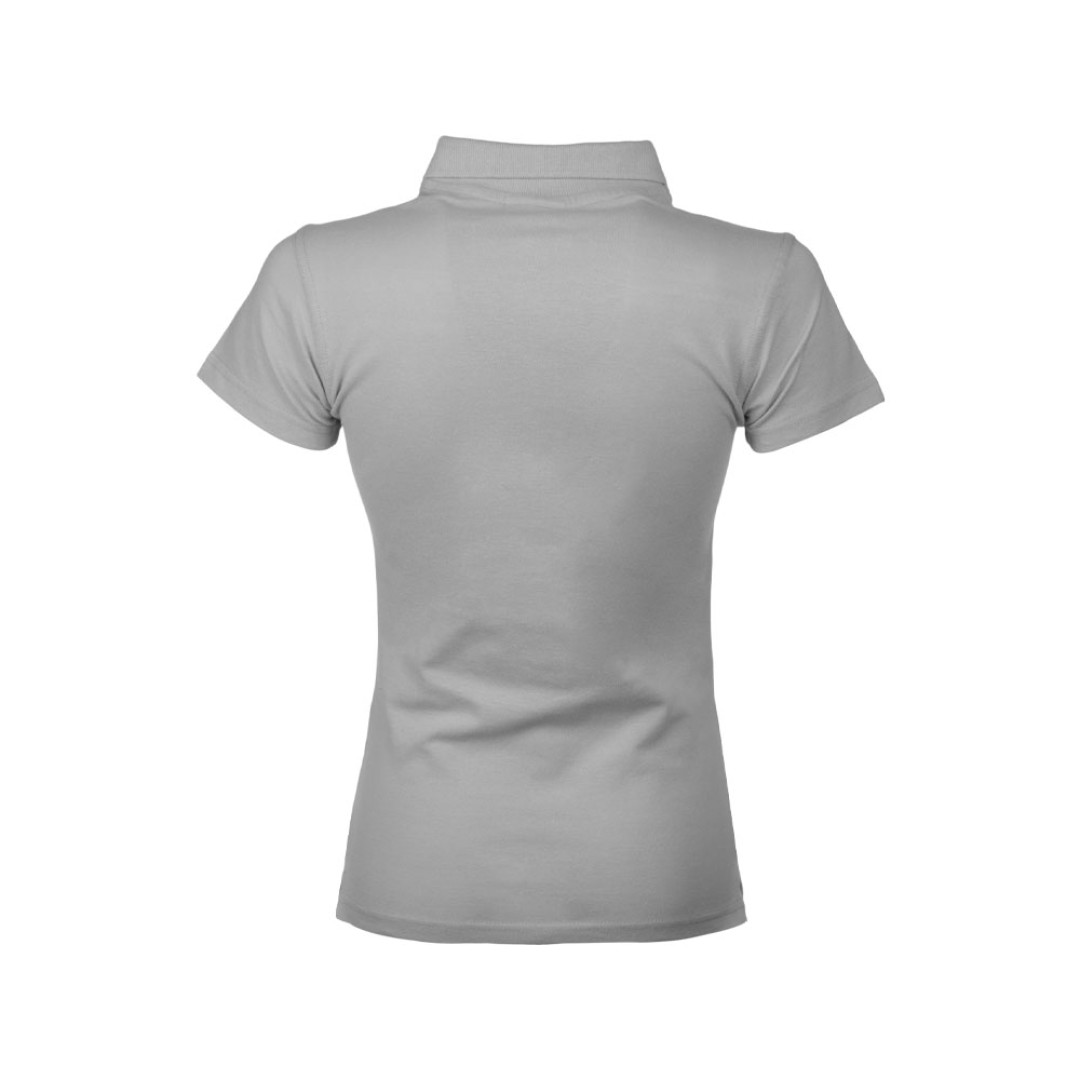 Рубашка поло "First" женская, серый