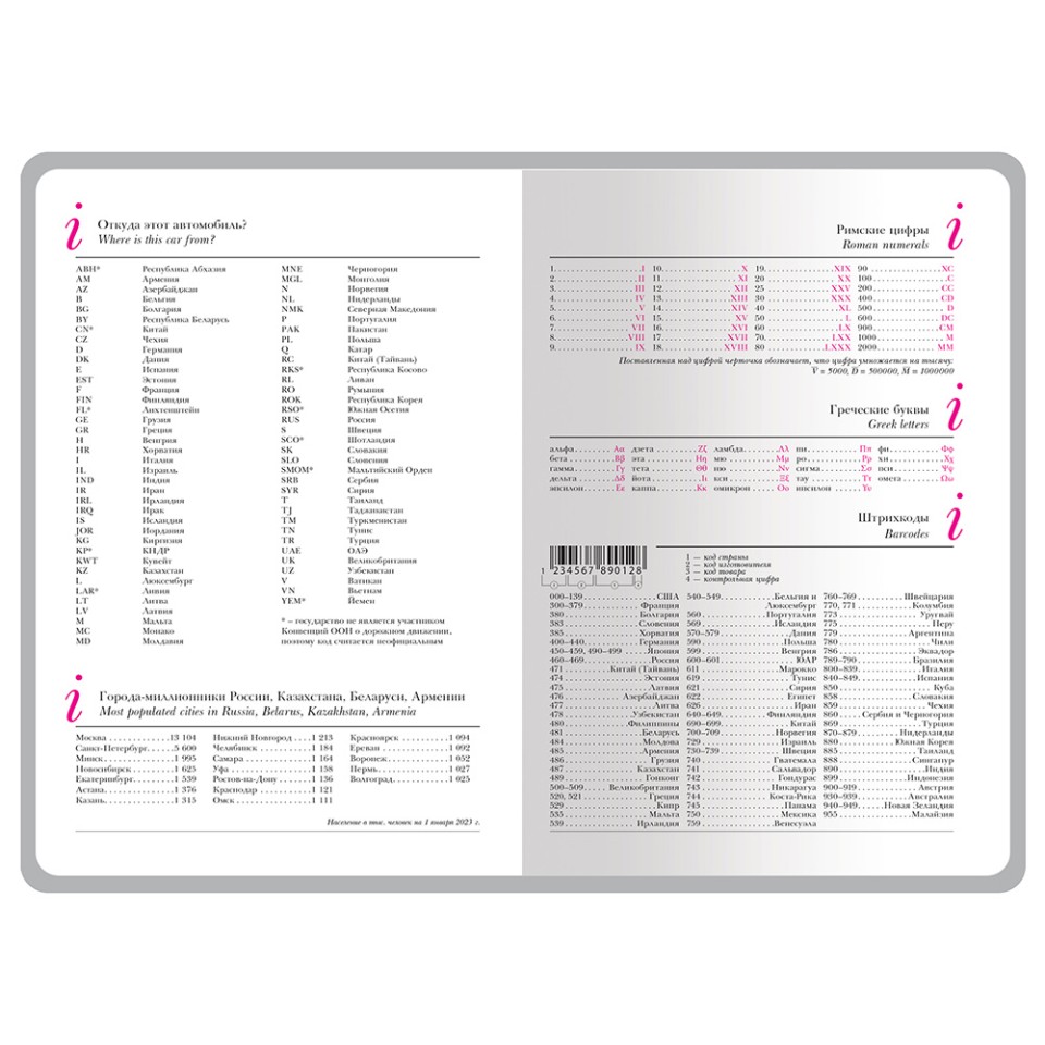 Ежедневник недатированный А5+ "Россия. Флаг"