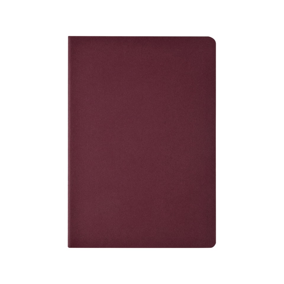 Бизнес тетрадь А5 "Pragmatic", 40 листов в клетку, бордовый