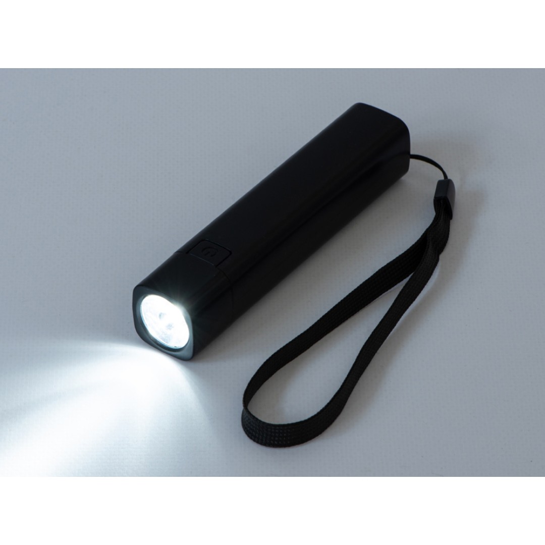 Светодиодный фонарь "Wink", черный