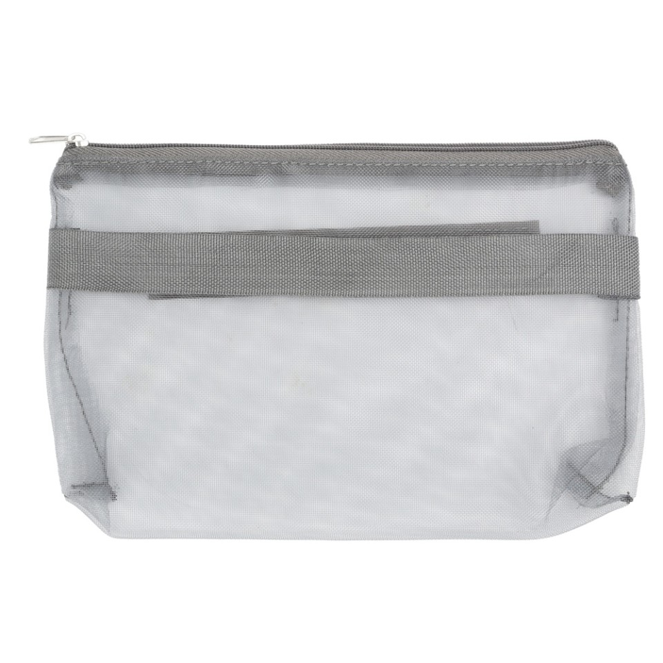 Несессер для путешествий со съемной косметичкой "Flat", темно-синий