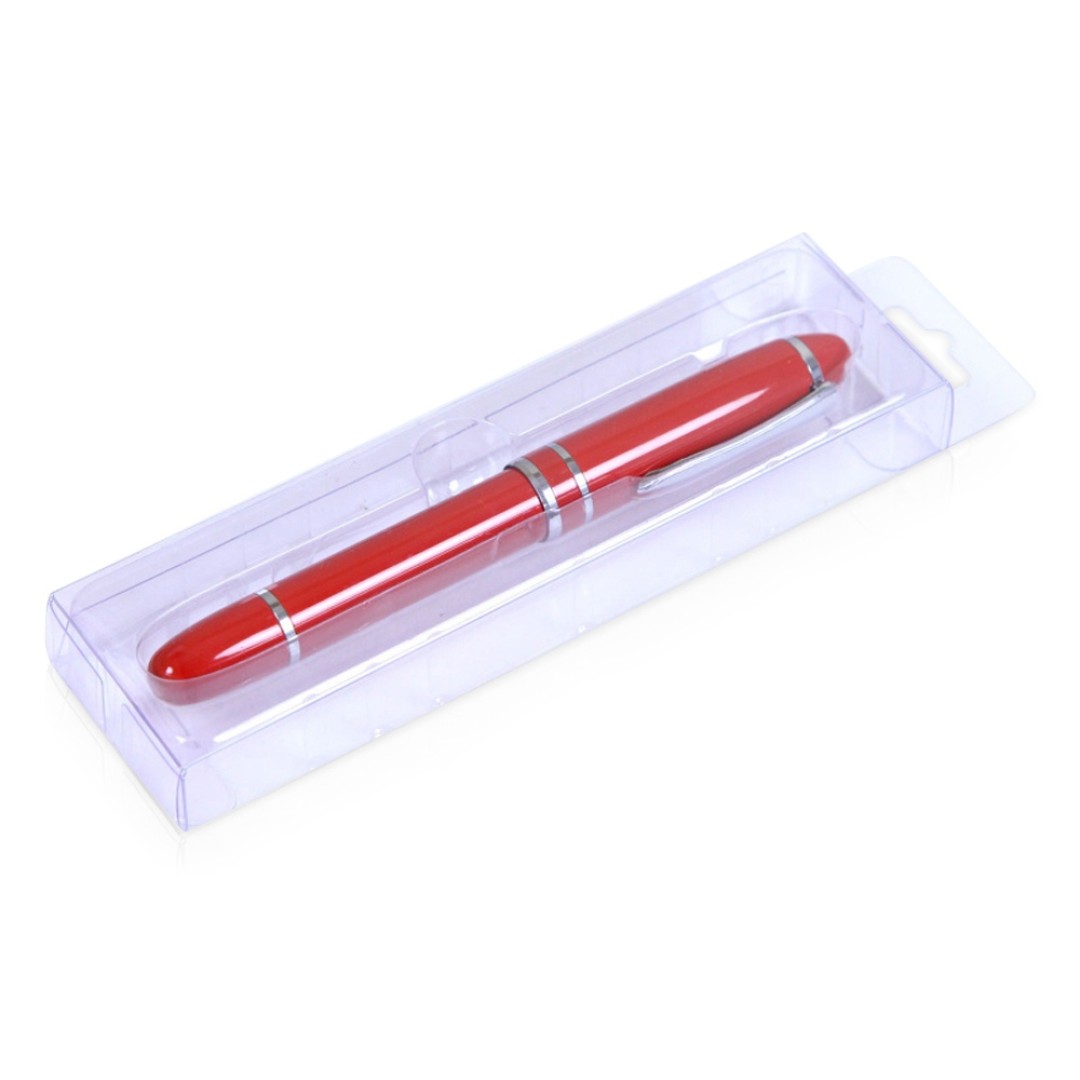 USB-флешка на 32 Гб в виде ручки с мини чипом, красный