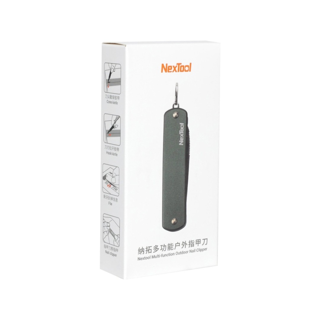 Мультитул-книпсер Nextool Multi Functional Nail Clipper, зеленый, 6 функций