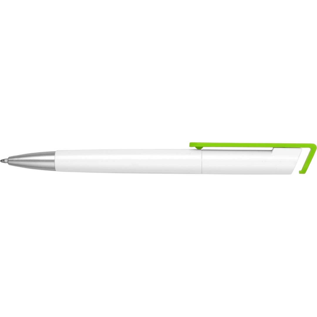 Ручка-подставка «Кипер», белый/зеленое яблоко
