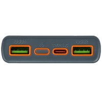 Внешний аккумулятор «CORE X», 10000 mAh, черный