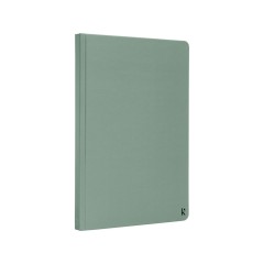 Блокнот в твердом переплете Karst формата A5, зеленый яркий