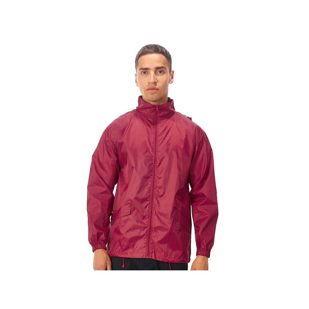 Ветровка "Miami" мужская с чехлом, красный