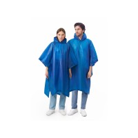 Пончо «Hawaii» c чехлом унисекс, классический синий