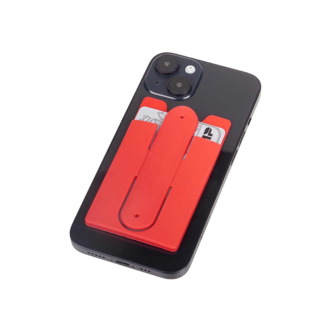 Футляр для кредитных карт "Покет", красный