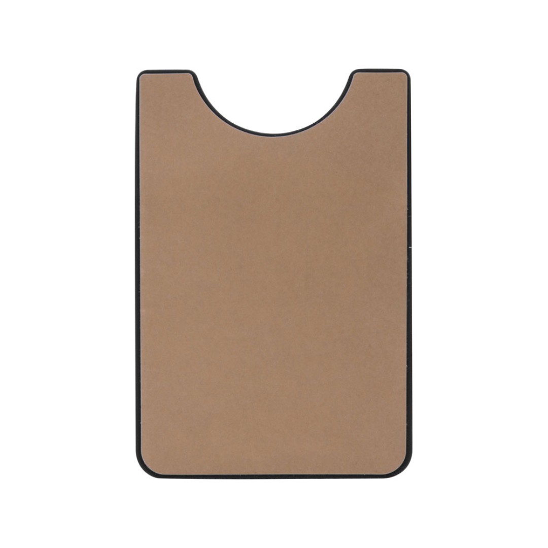 Картхолдер для телефона с держателем «Trighold», черный