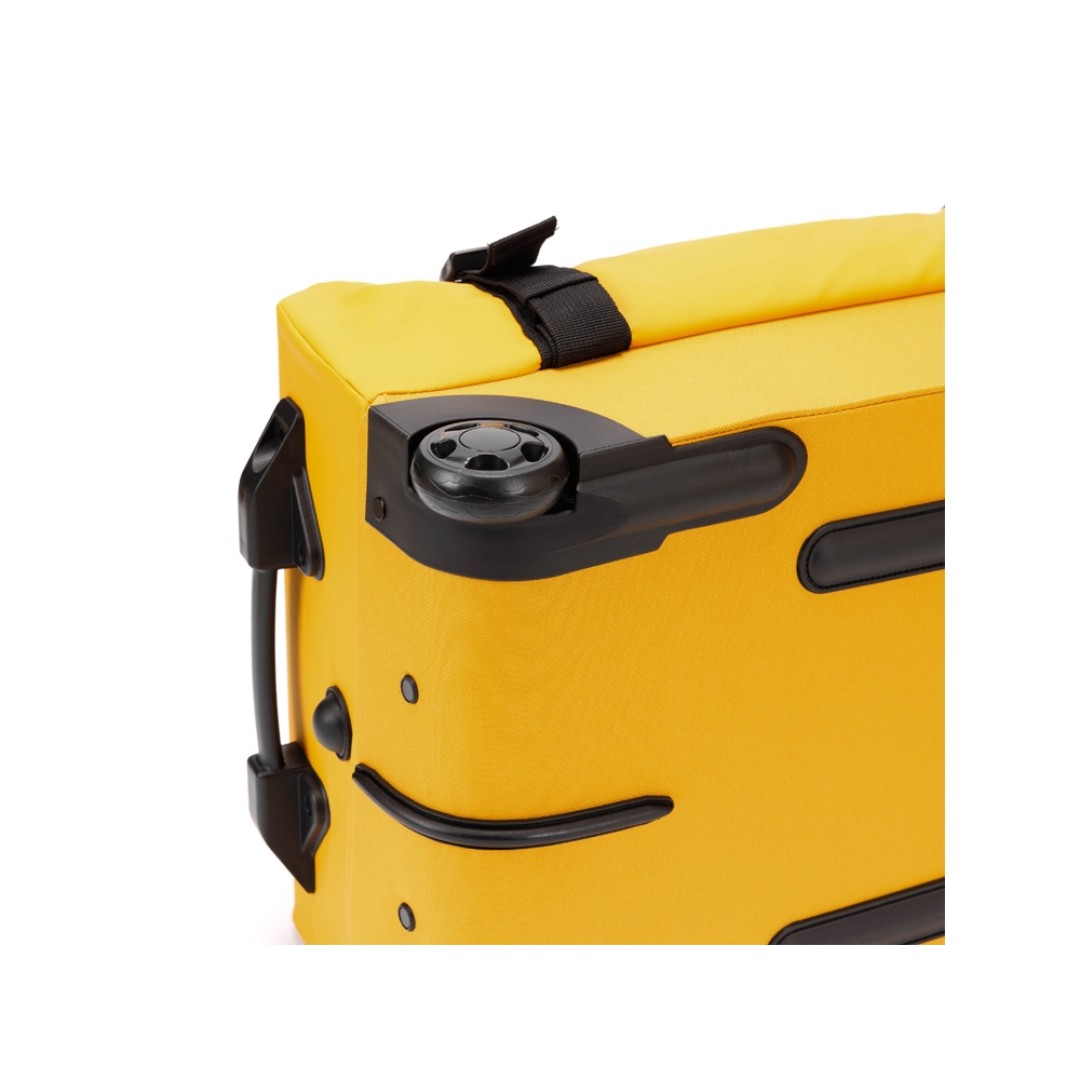 Сумка на колесах TORBER MOBI, желтый, полиэстер 900D с PU покрытием, 60 х 38 х 25,5 см, 57 л