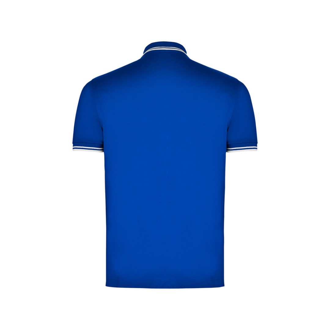 Рубашка поло "Montreal" мужская, королевский синий/белый