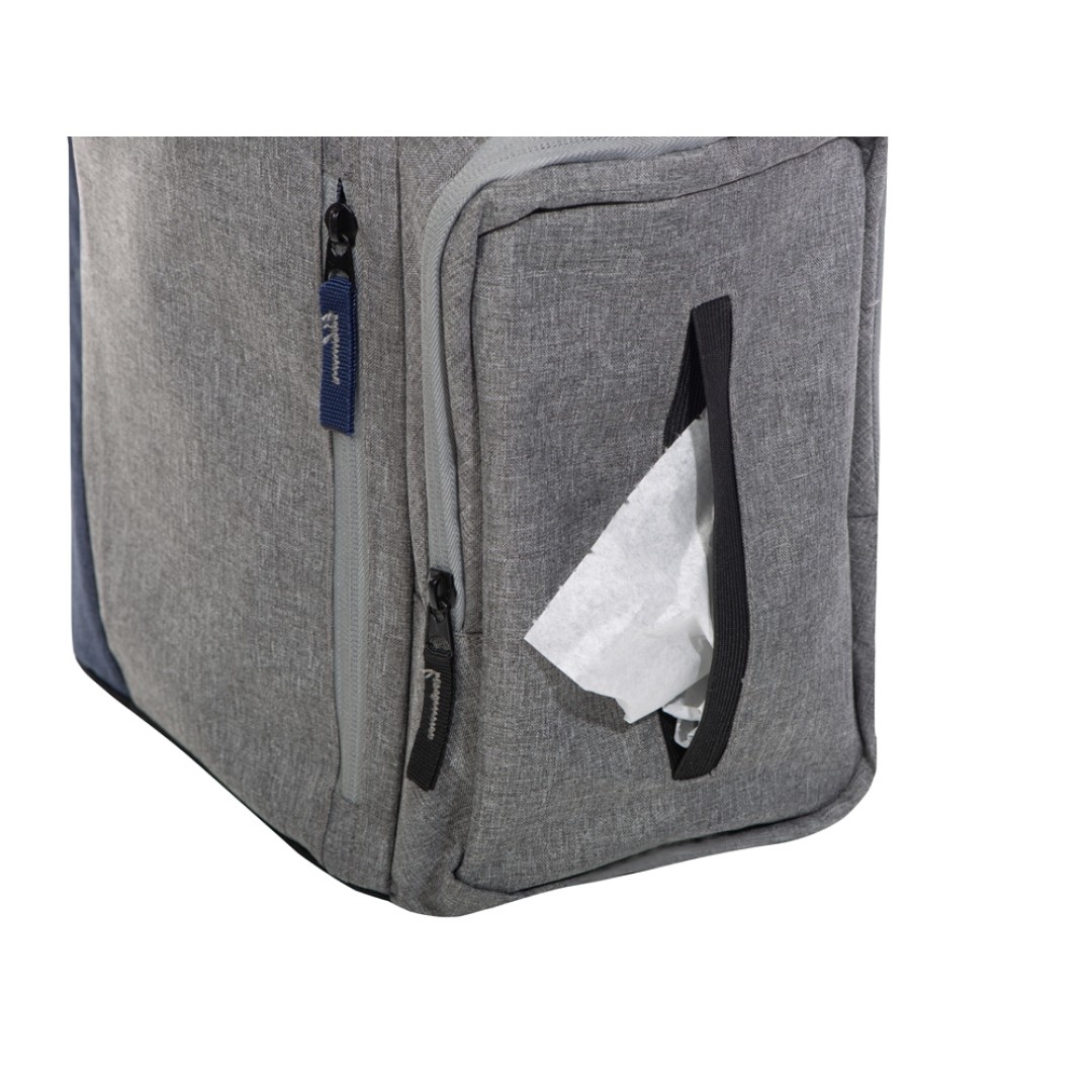 Сумка-холодильник Festival XL, серый/синий