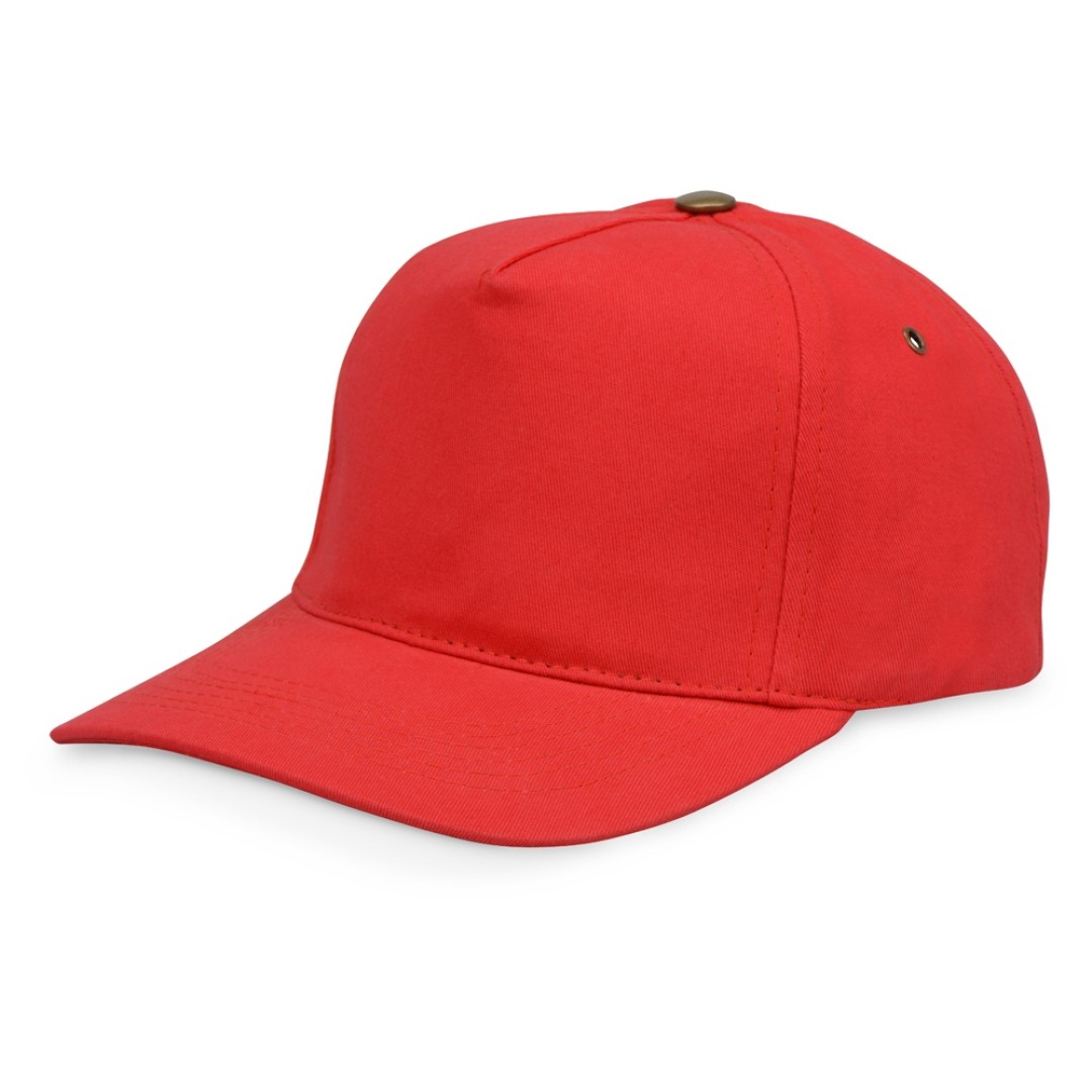 Бейсболка "New York" 5-ти панельная, красный