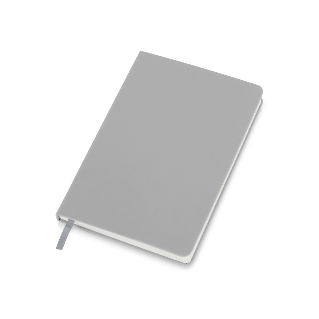 Подарочный набор c блокнотом С2, ручкой и повербанком 5000 mAh, серый