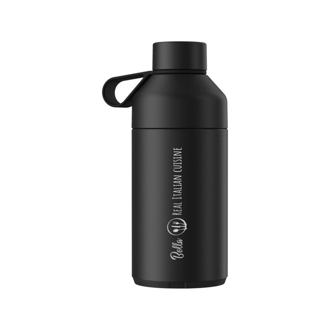 Бутылка для воды Ocean Bottle с вакуумной изоляцией объемом 750 мл, сплошной черный