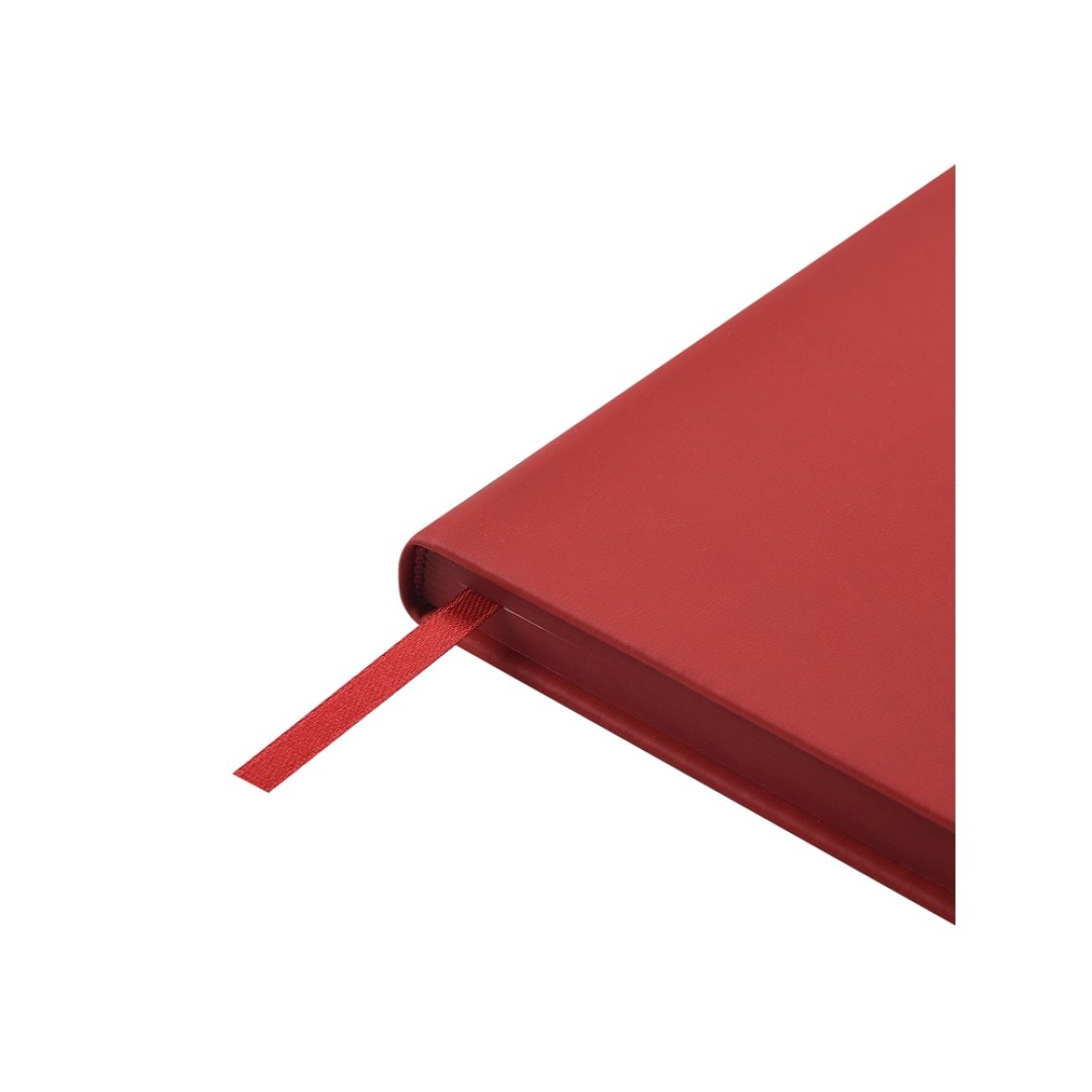 Ежедневник А5 "Megapolis Color" soft-touch, красный