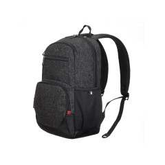 Рюкзак TORBER XPLOR с отделением для ноутбука 15.6", черн/сер меланж, полиэстер, 44х30,5х14 см, 19 л